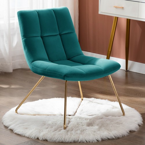 Velvet accent chair retro - velvet,