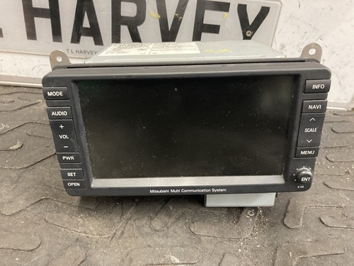 Mitsubishi outlander mk2 radio - mitsubishi,