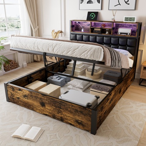 Double bed 4ft6 - bed, lift