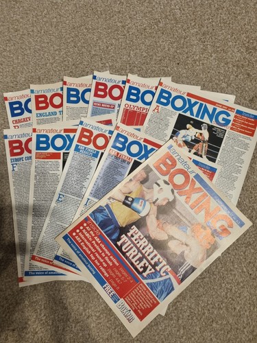Amateur boxing scene - amateur, magazines