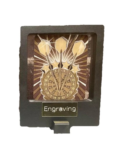 Darts trophy with - , free