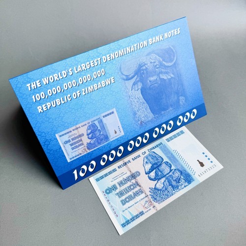 Zimbabwe 100 trillion dollar - zimbabwe,