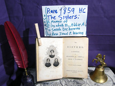 RARE HC 1859 The Sisters by