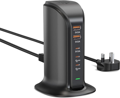 55w usb charger multi port - c,
