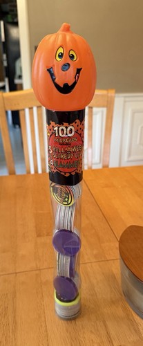 Tube 100 halloween pogs - 100,