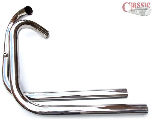 Triumph t120tt 1966 exhaust - 1966-,