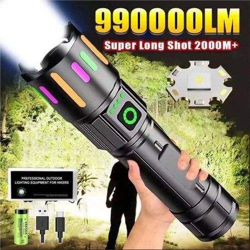 Most powerful 99000000lm led - most,