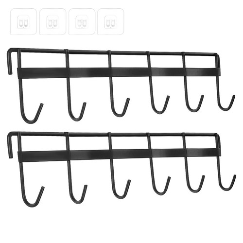2pcs iron pot rack hooks - 2pcs,