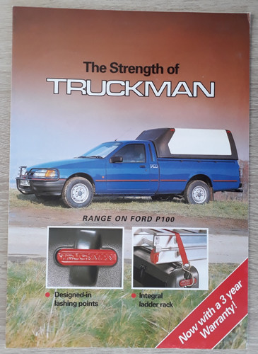 Ford p100 truckman - truckman, accessories
