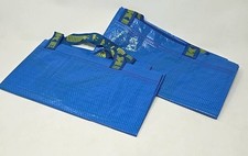 Ikea FRAKTA Shopping bag, large blue 19 gallon 172.283.40 (2 pack) - NEW