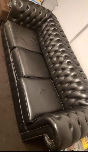 Chesterfield style sofa bed - style,