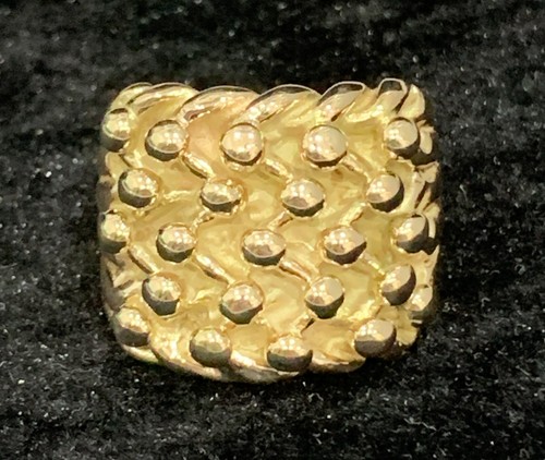 9ct yellow gold row - gold,