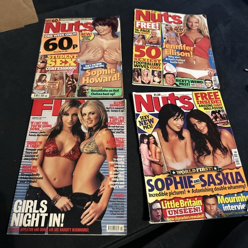 Nuts magazine job lot - nuts,