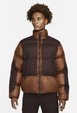 Nike Therma-Fit Repel Full Zip Puffer Jacket Brown Men Size XL $350 DD6978-204