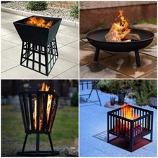 Garden Fire Basket Pit Outdoor