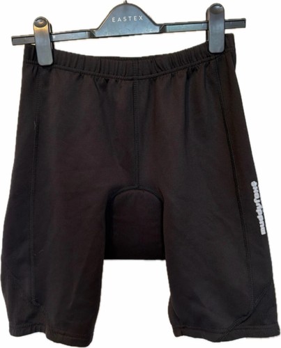 Men black cycling shorts - black,