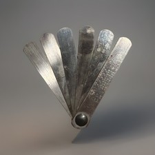 Vintage FEELER GAUGE 6 blades