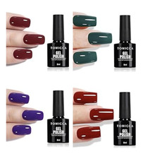 Gel Nail Polish, Burgundy