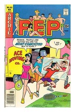 ARCHIE COMIC PUBLICATIONS PEP, no. 331, Nov. 1977 1977 First Edition Paperback