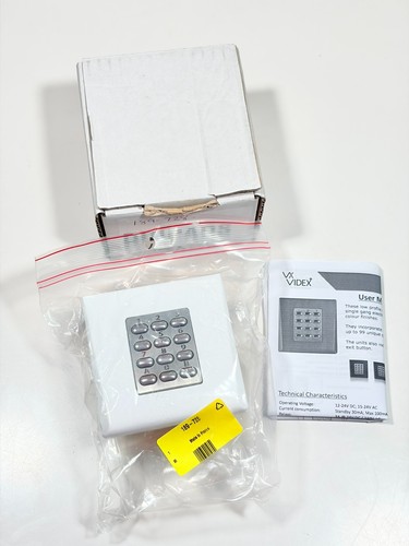 Videx 189 728 keypad - videx, 189-728