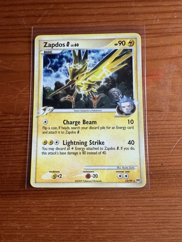 Pokemon zapdos 99 holo - pokemon,