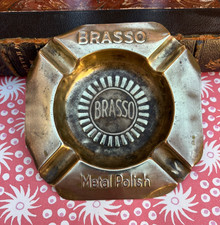 ANTIQUE 1930S BRASSO METAL