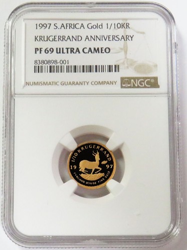 1997 gold minted south - 1997,