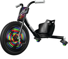 Razor RipRider 360 Lightshow, Trike with Rear Casters & Lights, Ages 5+