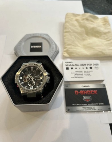 Casio shock gst b100 steel - g-shock,
