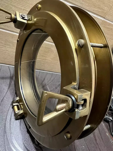Brass porthole window boat - brass,