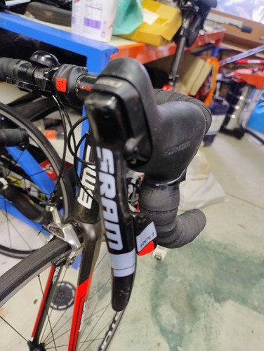 Sram shifter red left front - shifter,
