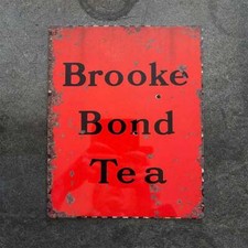 Replica Vintage Brooke Bond Tea Metal Sign