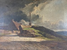 BARBIZON SCHOOL LARGE ANTIQUE