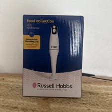 Russell Hobbs Hand Blender (White) - Detachable Blending Leg