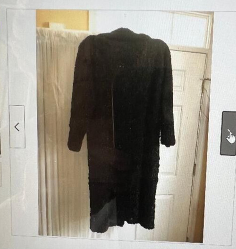Women long astrakhan karakul - long,