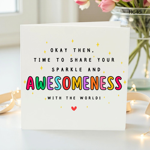 Inspirational greeting card - inspirational,