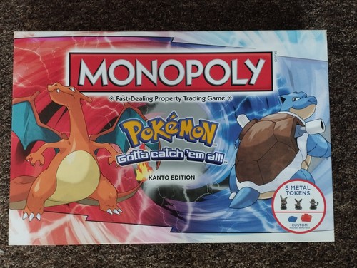 Hasbro pokemon monopoly kanto - hasbro,