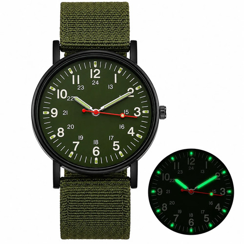 Men military leather date - military,