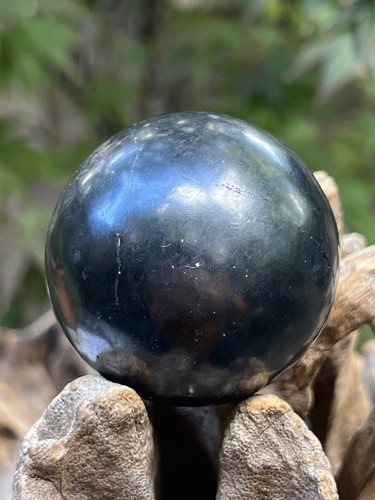 Shungite crystal large ball - crystal,