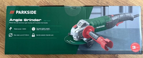 Parkside 1200w angle grinder - parkside,