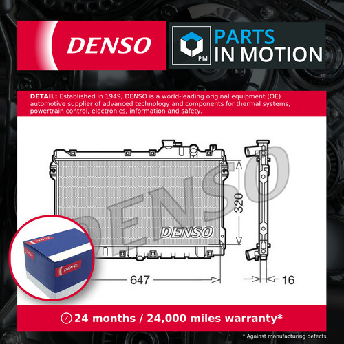Radiator fits mazda mx5 - mx5, mk1