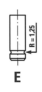 Wilmink wg1157102 intake valve - wg1157102,