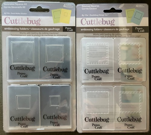 New packs cricut cuttlebug - new,