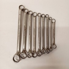 9x GEDORE Ring Spanners