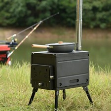 Portable Tent Wood Stove with