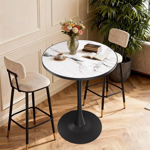 Heavy duty round marble dining - heavy,