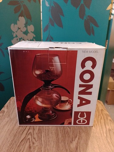 Original box for cona coffee - box,