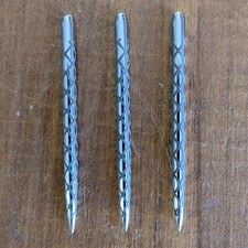 INC-APPAREL Dart Points – 36mm Steel – Black & Silver – Precision Steel Tip – Br