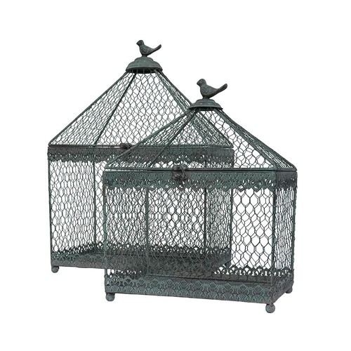 Decorative bird cages set 2 - decorative, of