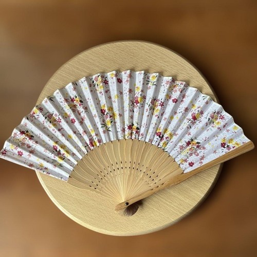 White floral pattern - , cloth